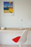 Billede af FLOS Oblique QI Bordlampe H: 35cm - Matt White