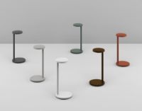 Billede af FLOS Oblique QI Bordlampe H: 35cm - Matt White