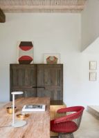 Billede af FLOS Oblique QI Bordlampe H: 35cm - Matt Brown