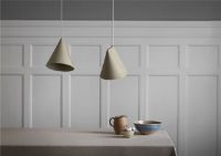 Billede af Moebe Ceramic Pendant Wide H: 23,5 cm - Olive 