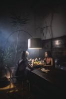 Billede af Foscarini Twiggy Wood Gulvlampe MyLight H: 212-288cm - Sort