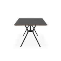 Billede af Skipper Spike Bord Rektangulær 240x100 cm - Sort Nano 0720/Sorte Ben