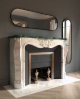 Billede af FROST UNU Spejl 4193 140x40cm - Mat Sort