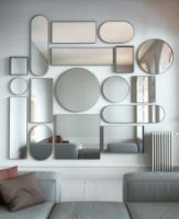 Billede af FROST UNU Spejl 4193 140x40cm - Mat Sort