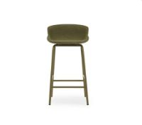 Billede af Normann Copenhagen Hyg Barstol Frontpolstret SH: 65 cm - Interfuse/Stål