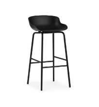 Billede af Normann Copenhagen Hyg Barstol SH: 75 cm - Sort/Stål