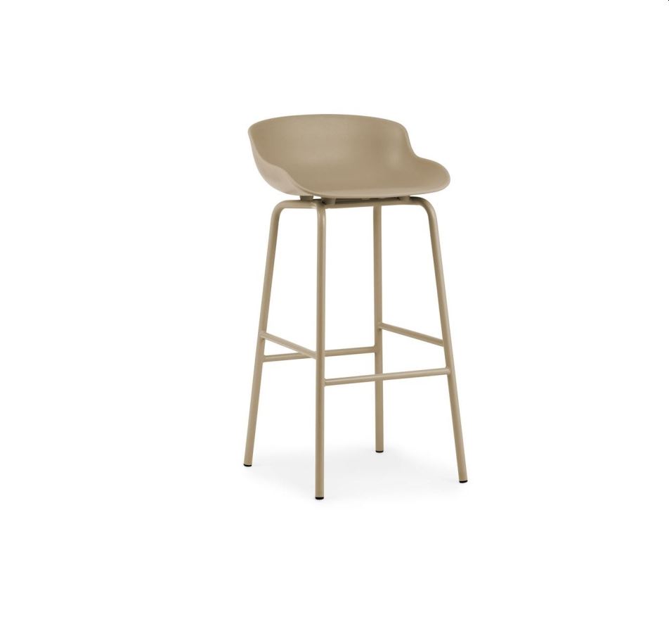 Billede af Normann Copenhagen Hyg Barstol SH: 75 cm - Sand