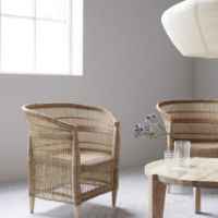 Billede af House Doctor Rika Stol m. Armlæn SH: 40 cm - Natural