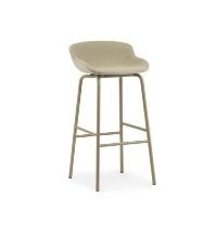 Billede af Normann Copenhagen Hyg Barstol Frontpolstret SH: 75 cm - Upminster/Stål