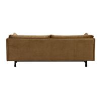 Billede af Wendelbo Kite 2 Seater Sofa L: 208 cm - Sortbejdset Eg/Roco Col. 2