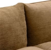 Billede af Wendelbo Kite 2 Seater Sofa L: 208 cm - Sortbejdset Eg/Roco Col. 2