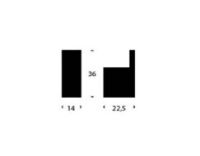 Billede af FROST QUADRA Krog 8 Sæt m. 2 stk - Poleret Guld