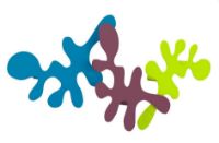 Billede af FROST Signatures Camouflage Krog sæt m 3 stk 24x40cm - Blue Sky/Blomme/Lime