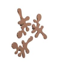 Billede af FROST Signatures Mini Camouflage Krog sæt m 3 stk 5,8x8cm - Poleret Kobber