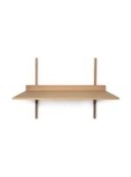 Billede af Ferm Living Sector Desk 87x45,1 cm - Oak Black/Brass