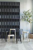 Billede af Please Wait to be Seated Crofton Bar Stool H: 75 cm - Black Nordic Pine
