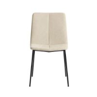 Billede af Muubs Spisebordsstole Chamfer H: 82 cm - Sort Stel/Dessert 