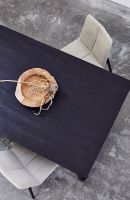 Billede af Muubs Spisebordsstole Chamfer H: 82 cm - Sort Stel/Dessert 