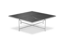 Billede af HANDVÄRK FURNITURE  Coffee Table 90 Jubilæumsudgave L: 96 cm - Stainless Steel / Black Marble