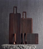 Billede af Muubs Smørrebræt Yami L: 26,5 cm - Ask/Brun