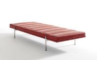 Billede af Skipper Capri Daybed L: 200cm - Rød Læder