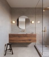 Billede af Nuura Liila 1 Medium Væg-/loftlampe Ø: 16,5cm - Nordic Gold/Opal White OUTLET