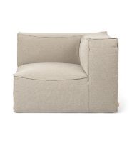 Billede af Ferm Living Catena Sofa Connect Corner S200 Rich Linen 95x95 cm - Natural