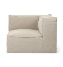 Billede af Ferm Living Catena Sofa Armrest Left S400 Rich Linen - Natural