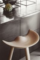 Billede af Audo Copenhagen ML42 Counter Stool SH: 69 cm - Eg/Stål