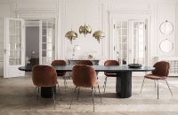 Billede af GUBI Multi-Lite pendel Ø:36 cm Brass base - White skærm