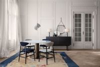 Billede af GUBI Multi-Lite pendel Ø:36 cm Brass base - White skærm