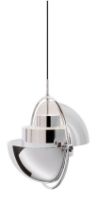 Billede af GUBI Multi-Lite pendel Ø:36 cm Chrome Base - Chrome skærm