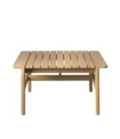 Billede af FDB Møbler M19 Sammen Loungebord Lav 61,5x61,5 cm - Massiv Teak / Natur FORUDBESTIL: MARTS 2026