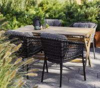 Billede af Cane-line Outdoor Flip Klapbord Stor 140x80 cm - Teak