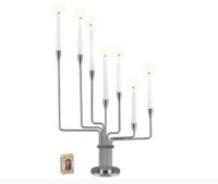 Billede af Piet Hein Karlsvognen Gulvstage H: 130cm - Sølv