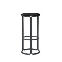 Billede af Please Wait to be Seated Hardie Bar Stool H: 75 cm - Black Ash / Black
