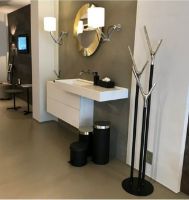 Billede af FROST Pedalspand 350 Medium 10L - Mat Sort/Poleret Guld