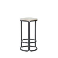 Billede af Please Wait to be Seated Hardie Counter Stool H: 64 cm - Natural Ash / Black
