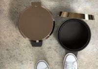 Billede af FROST Pedalspand 550 Large 15L - Mat Hvid/Børstet