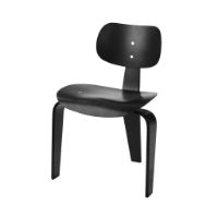 Billede af Please Wait To Be Seated Eiermann SE42 Dining Chair SH: 46 cm - Black 