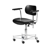 Billede af Please Wait To Be Seated SBG197R Office Chair With Armrest  - Black