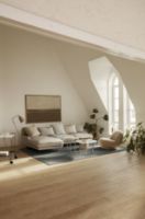 Billede af GUBI Flaneur Sofa m. Chaise Longue B: 270 cm - Black / Fame Hybrid 1101