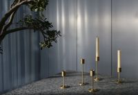 Billede af &Tradition SC58 Collect Candleholder H: 13cm - Brushed Brass 