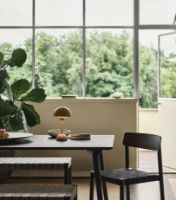 Billede af &Tradition TK1 Betty Chair SH: 47cm - Black/Black Linen