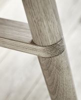 Billede af Haslev Opus Rundt Sofabord Ø: 67 cm - Hvidolieret Eg