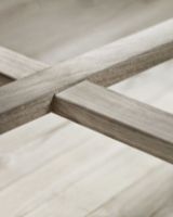 Billede af Haslev Opus Rundt Sofabord Ø: 67 cm - Hvidolieret Eg