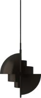 Billede af GUBI Multi-Lite Pendel Large Ø: 36 cm - Black Brass / Black Brass
