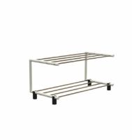 Billede af FROST NOVA Skohylde 1 L: 60cm - Poleret Guld/Mat Hvid