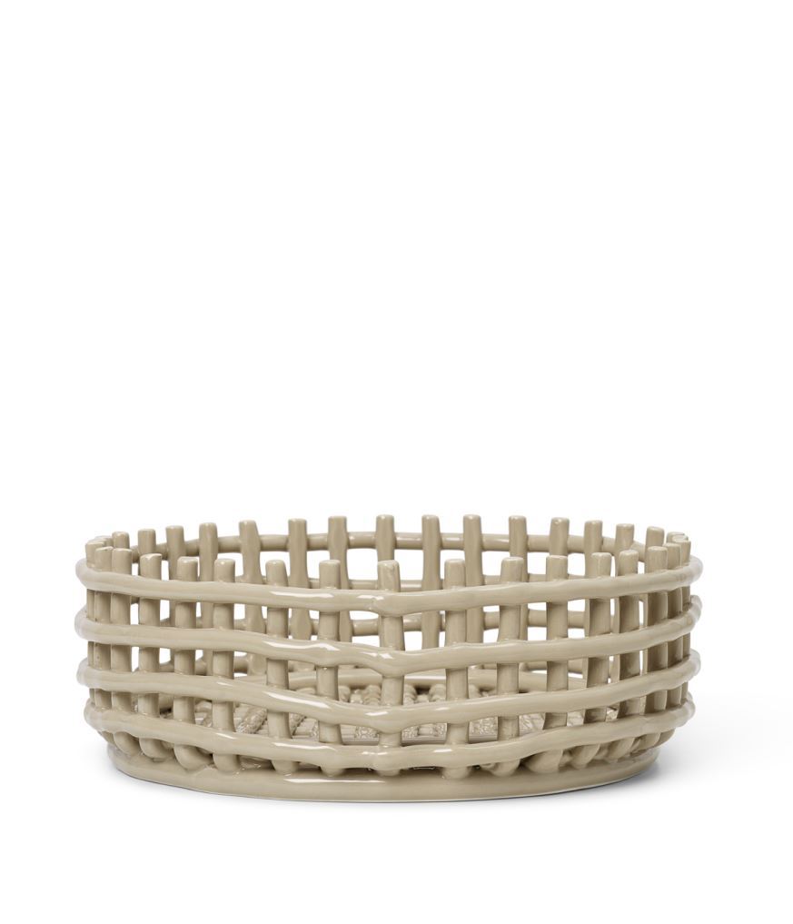 Billede af Ferm Living Ceramic Centrepiece Ø: 29 cm - Cashmere