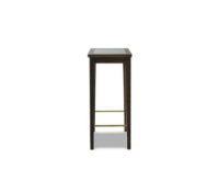 Billede af Sibast Furniture No 1 Side Table SH: 56 cm - Black Glass 